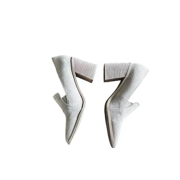 Joie Wevenly Suede Block Heels - Picture 3 of 9